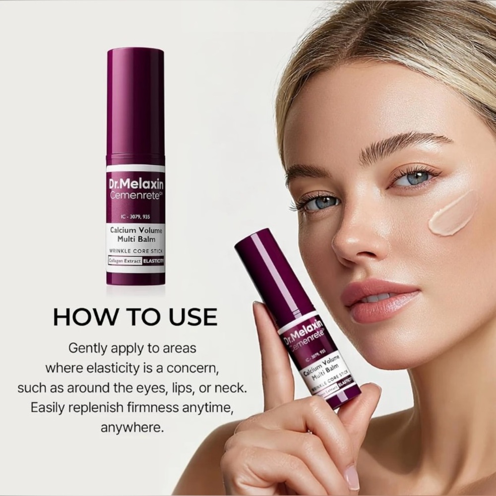 ✨Dr. Melaxin Cemenrete Calcium Volume Multi Balm Volume Stick NEW & SEALED✨ - Picture 7 of 9
